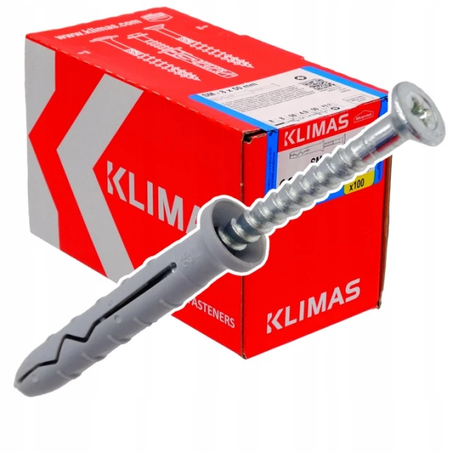 Дюбель Wkret-Met KLIMAS 10x140 мм монтажний 50 шт (SM10140)