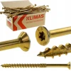 Шуруп столярний з конічною головкою Wkret-Met KLIMAS 8x100 мм 50 шт (WKCS-08100)