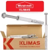 Дюбель рамний перетворювальний Wkret-Met KLIMAS 12x260 NYLON з ключем 25 шт (KPR-12260)