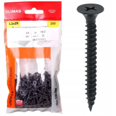 Саморез Wkret-Met KLIMAS 3,5x25 по металу 200 шт (KMGM3525)