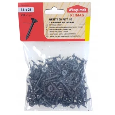 Саморез Wkret-Met KLIMAS 3,5x25 по дереву 200 шт (KMGD3525)