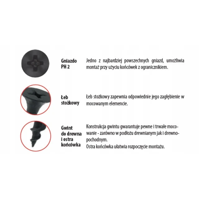 Шуруп Wkret-Met KLIMAS 4,8x120 для дерева (KGD48120)