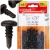 Шуруп самонарізний BTEX Wkret-Met KLIMAS 3,5x9,5 мм Black 200 шт (BTEX 3995)
