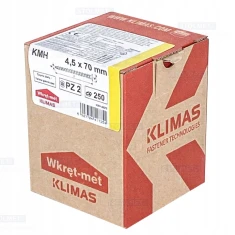 Саморез столярный с конической головкой Wkret-Met KLIMAS 4,5х70 мм 250 шт (KMWHT-45070)