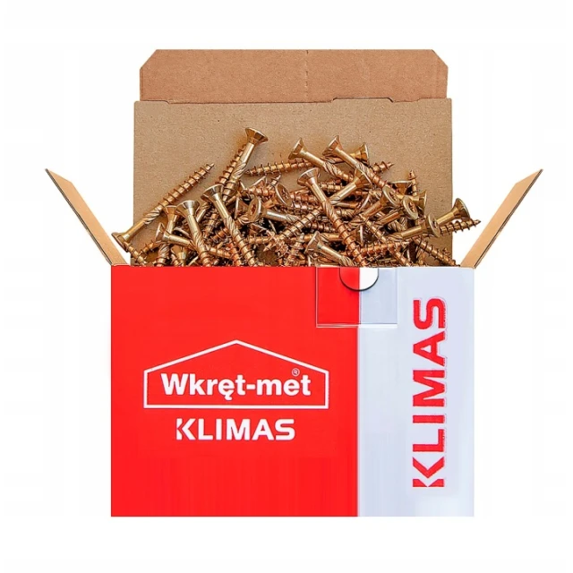 Саморез плотницкий с конической головкой Wkret-Met KLIMAS 5x80 мм, 200 шт (KMWHT-50080)