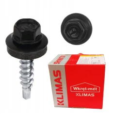 Шуруп фермерський Wkret-Met KLIMAS 4,8x25 мм Black 250 шт (WFD 4825 9005)