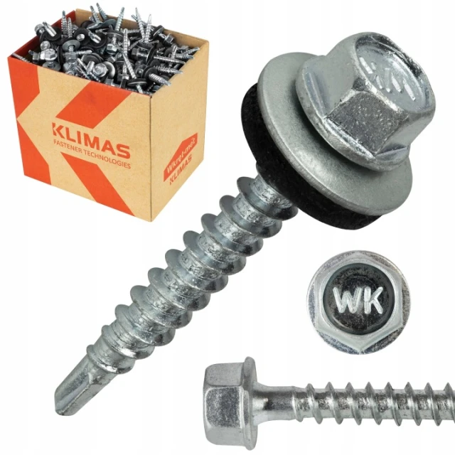 Шуруп фермерський Wkret-Met KLIMAS 4,8x35 мм оцинкований 250 шт (WFD OC)
