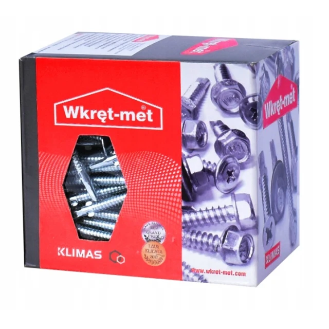 Шуруп самонарізний по дереву WSDST Wkret-Met KLIMAS 6,3x50 мм Torx 250 шт (WSDST6350)