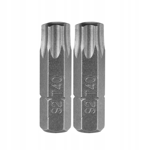 Біта Torx Wkret-Met KLIMAS T40 L25 мм комплект 2 шт (R-TX-40S2)