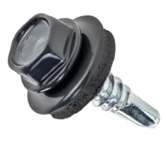 Шуруп фарерський Wkret-Met KLIMAS 4,8x19 мм, Black, до сталевої підлоги, 250 шт (WF-48019-9005)