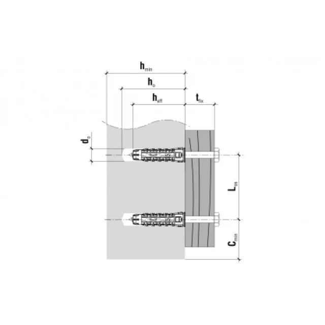 Дюбель Wkret-Met KLIMAS 10-6 80 мм з гайковертом SFXK-10x60 25 шт (SFXK-1006080)