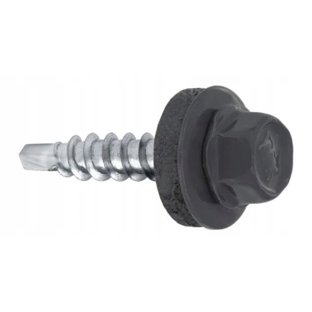 Шуруп фермерський Wkret-Met KLIMAS 4,8x25 мм Graphite 250 шт (WFD 48025 7024)