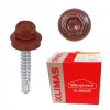 Шуруп фермерський Wkret-Met KLIMAS 4,8x35 мм Dark Red 250 шт (WFD 3009)