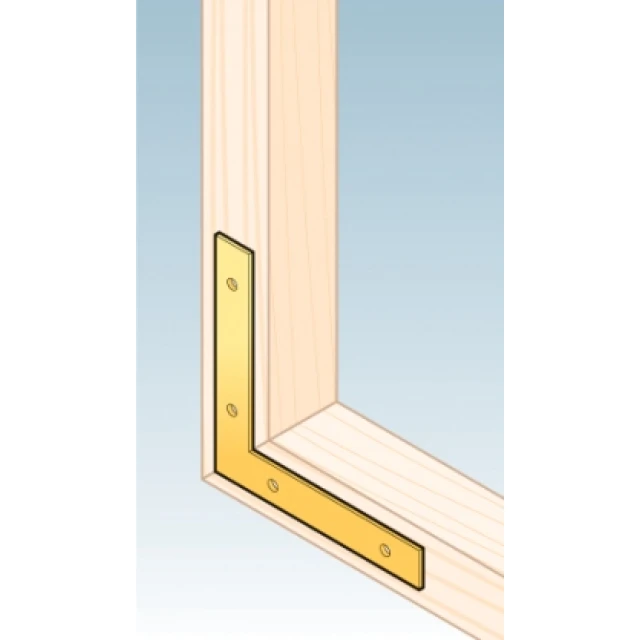 Кутник DOMAX 60x60x10x2 мм комплект 50 шт (NA6)