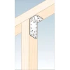 Кутник з прокладкою DOMAX 90x50x55x2,5 мм, упаковка 20 шт (KP3)