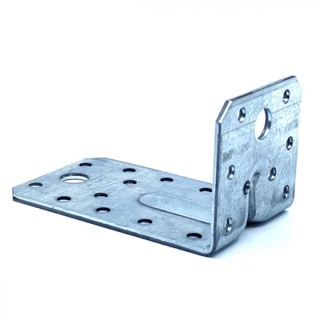 Кутник з прокладкою DOMAX 90x50x55x2,5 мм, упаковка 20 шт (KP3)