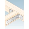 Кутник з'єднувальний DOMAX 150x50x35x2,5 мм комплект 20 шт (KŁ3)
