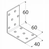 Кутник монтажний DOMAX 60x60x40x2мм, комплект 20 шт (KM3)
