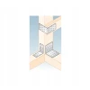 Кутник монтажний DOMAX 40x40x200x2 мм (KM15)