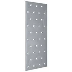 Пластина перфорована DOMAX 40x120x2 мм PP 3, 20 шт (PP3)