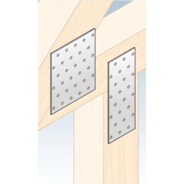 Плитка перфорована DOMAX 120x300x2 мм (PP21)