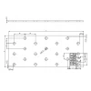 Плитка перфорована DOMAX 160x400x2 мм (PP23)
