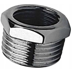 Перехідник хромований INVENA 1/2