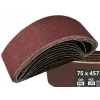 Стрічка шліфувальна GERMAFLEX 75x457 x40 гранул. комплект 10 шт (XCL33909)
