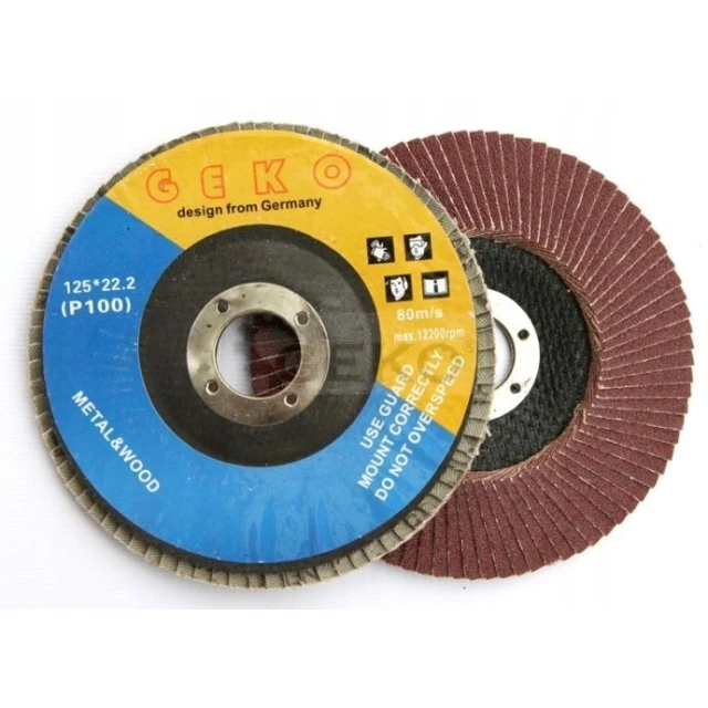 Шлифовальный круг лепестковый GERMAFLEX 125/100 выпуклый (KOR13761)