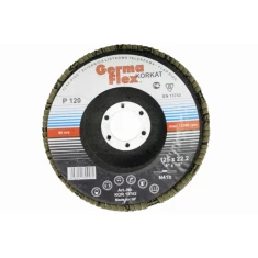Шліфувальний круг пелюстковий GERMAFLEX 125/120 опуклий (KOR13762)