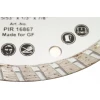 Диск алмазний турбо GERMAFLEX 125 мм Piramid (PIR16867)