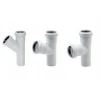 Трійник Kanplast 40x40 <90° White (T404090)