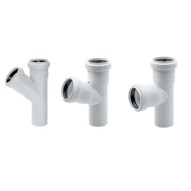 Трійник Kanplast 40x40 <90° White (T404090)
