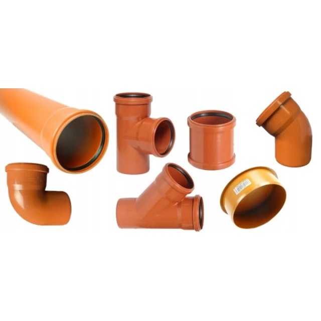 Коліно KAN 200/90 Orange (200.90)