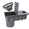 Сифон універсальний AQUER 50/110 Gray (BUT DOL SZARY)