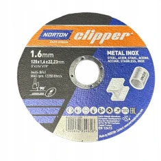 Диск для металла Norton 125x1,6 мм, комплект 5 шт (66252849452)