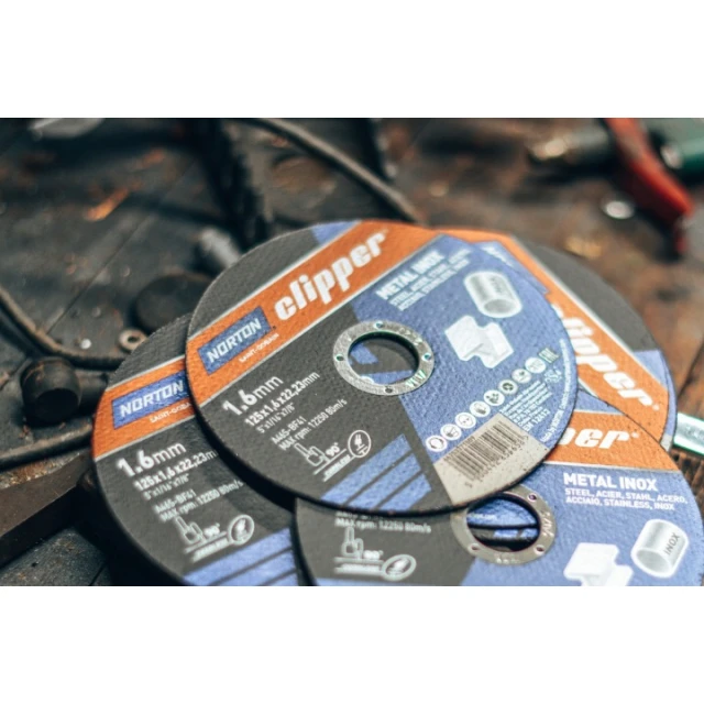 Диск для металла Norton 125x1,6 мм, комплект 5 шт (66252849452)