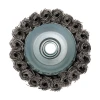Щітка дочолова Ø POLAX 85 мм з дротом плетеним M14 (54-161)