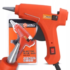 Пістолет клейовий POLAX 8 мм 20W (32-020)