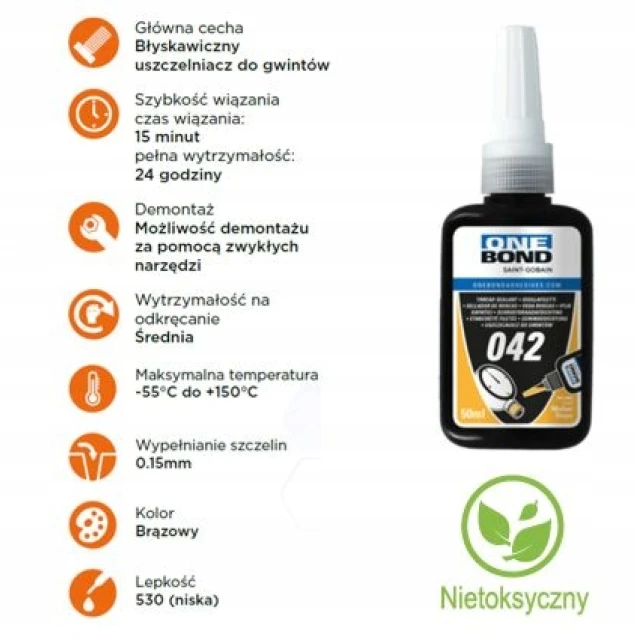 Герметик для різьбів OneBond Norton 042 (7898543395775)