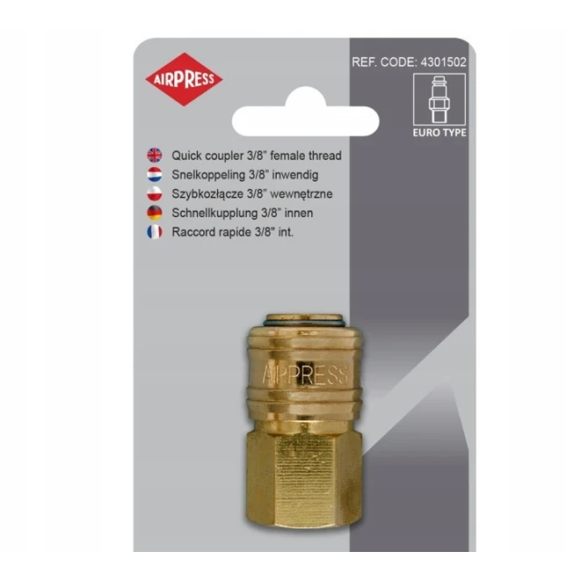 Швидкозлучення AIRPRESS 3/8