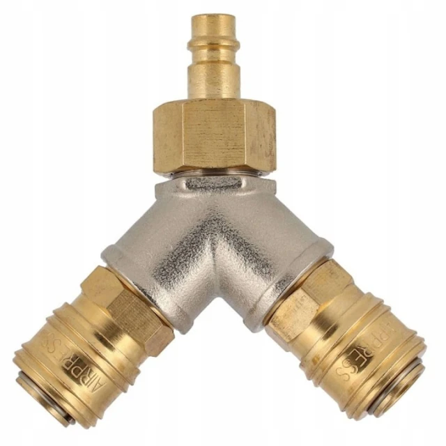 Трійник AIRPRESS 3x1/4