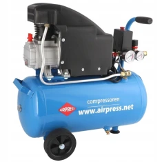 Компресор масляний AIRPRESS 24L 1,5 кВт 8 бар 230В HL150-24 (36744-E)