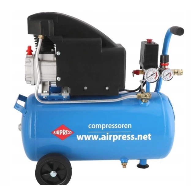 Компресор масляний AIRPRESS 24L 1,5 кВт 8 бар 230В HL150-24 (36744-E)