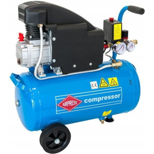 Компресор масляний AIRPRESS 24L 1,5 кВт 8 бар 230В HL150-24 (36744-E)