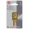 Муфта швидкознімна з ніпелем під шланг AIRPRESS 13 мм Euro (4301508)