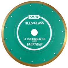Диск алмазний суцільний SMW SANKYO 250x25,4 мм (SMW2504000)