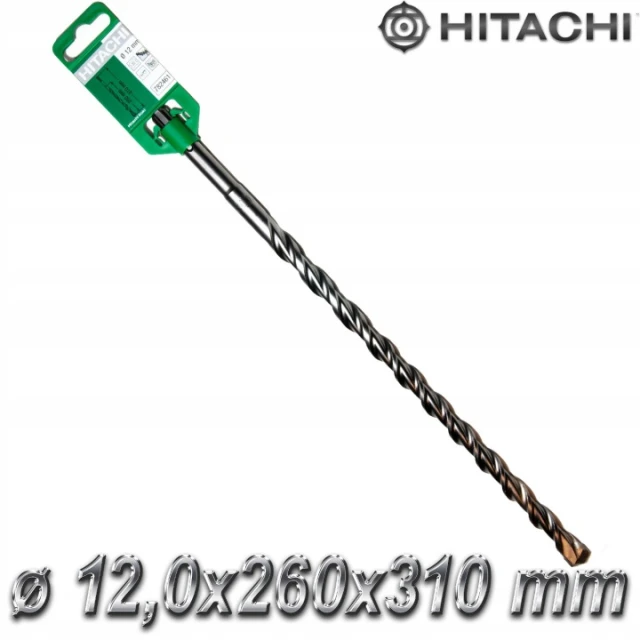 Свердло бетон HiKOKI 12x310/250 SDS+ PREMIUM (782461)