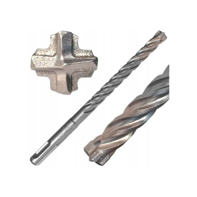 Свердло бетону HiKOKI 16x165 SDS+ 4-гранне 4-спіральне (783266)