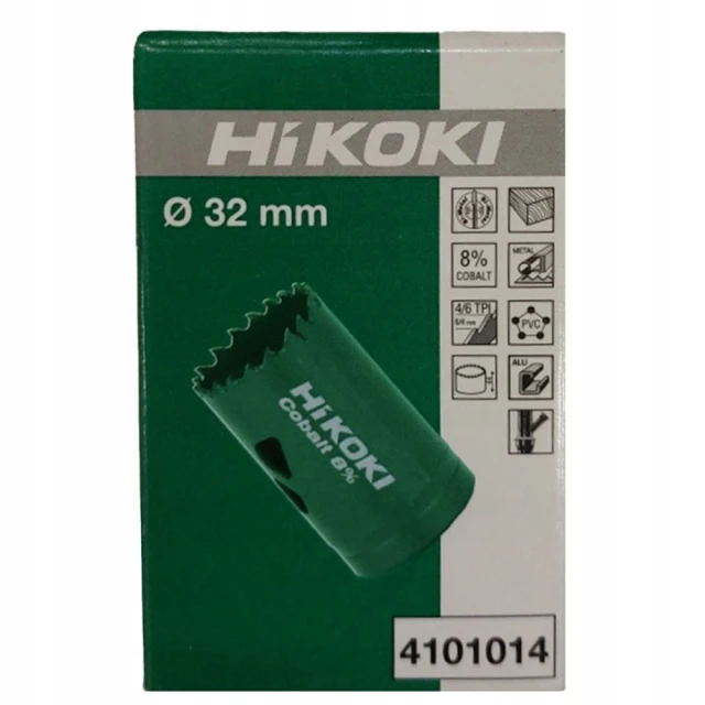 Коронка біметалічна HSS HiKOKI 32 мм (4101014)